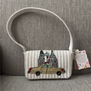 VIRAL TJ MAXX NEW NYC Beaded Bag -NEED TO REDUCE INVENTORY